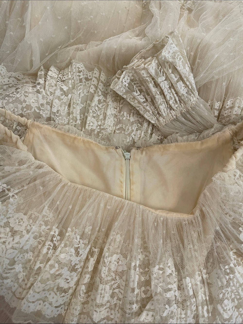 VINTAGE Marita by Anthony Muto Victorian style wedding/ prairie dress - Picture 4 of 7